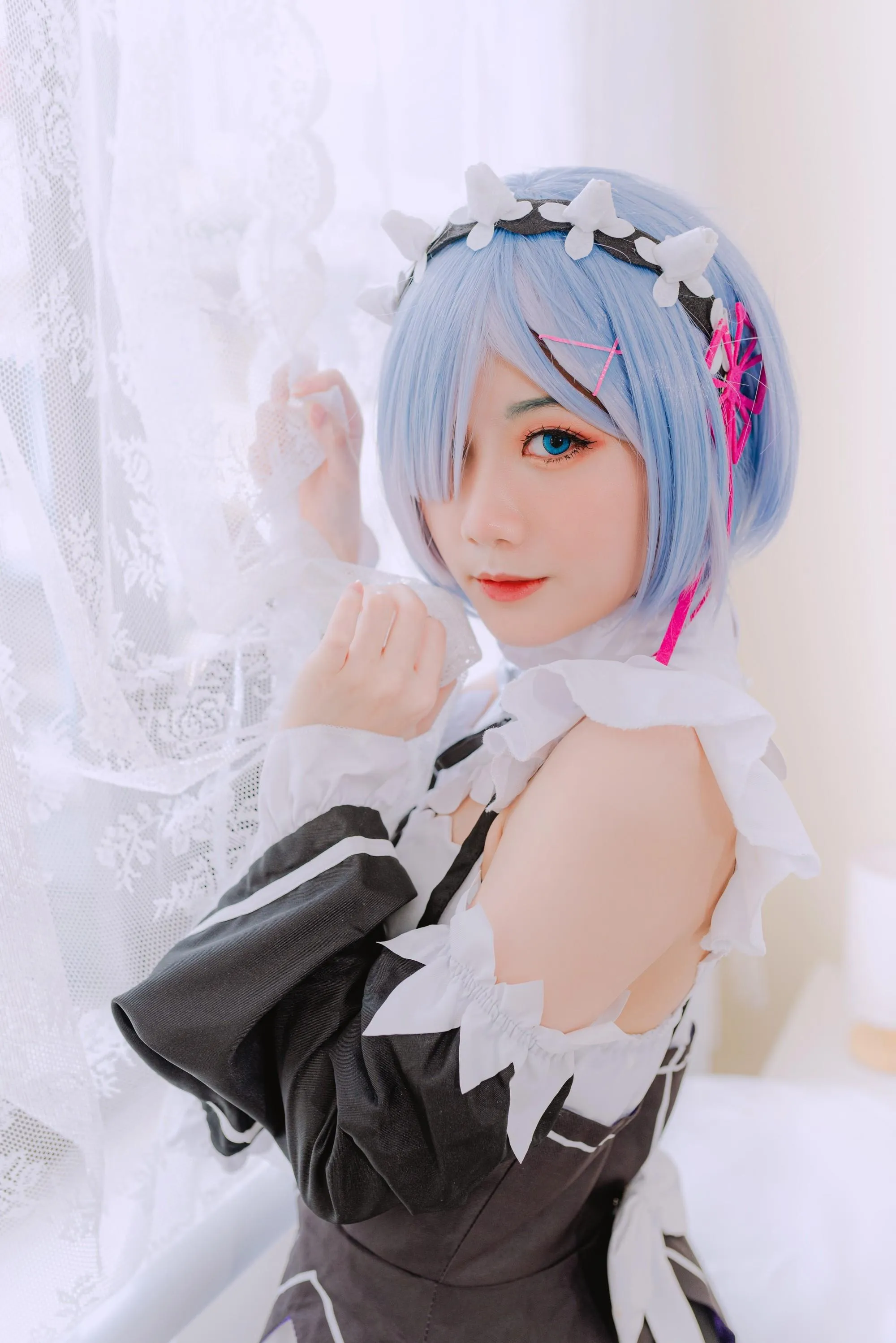 PoppaChan – NO.023 Rem Maid Re-Zero [20P]插图1